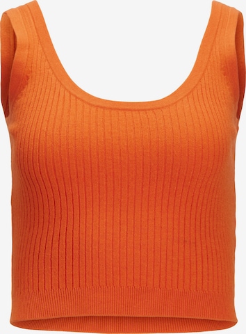 Tops en tricot 'Mathilde' JJXX en orange : devant