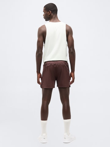 PUMA regular Παντελόνι φόρμας 'VELOCITY 5' σε καφέ