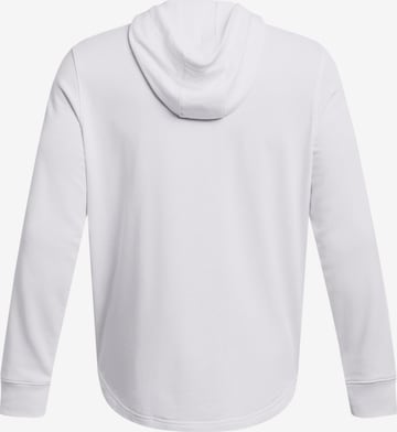 UNDER ARMOUR Athletic Sweatshirt in White