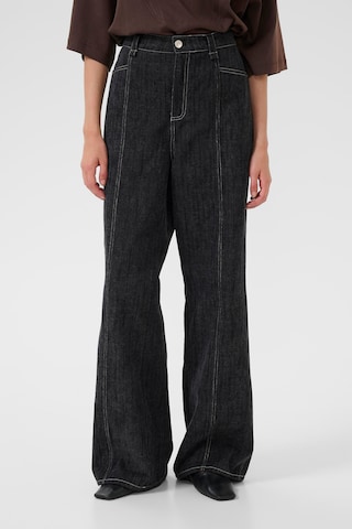 KAREN BY SIMONSEN Loosefit Jeans 'KBBeverly' i grå: forside