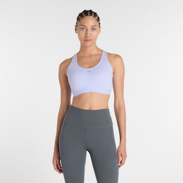 Soutien-gorge de sport 'Essential' new balance en violet : devant