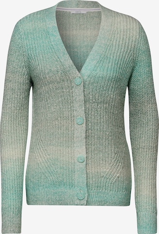 CECIL Strickjacke in Grün: Vorderseite