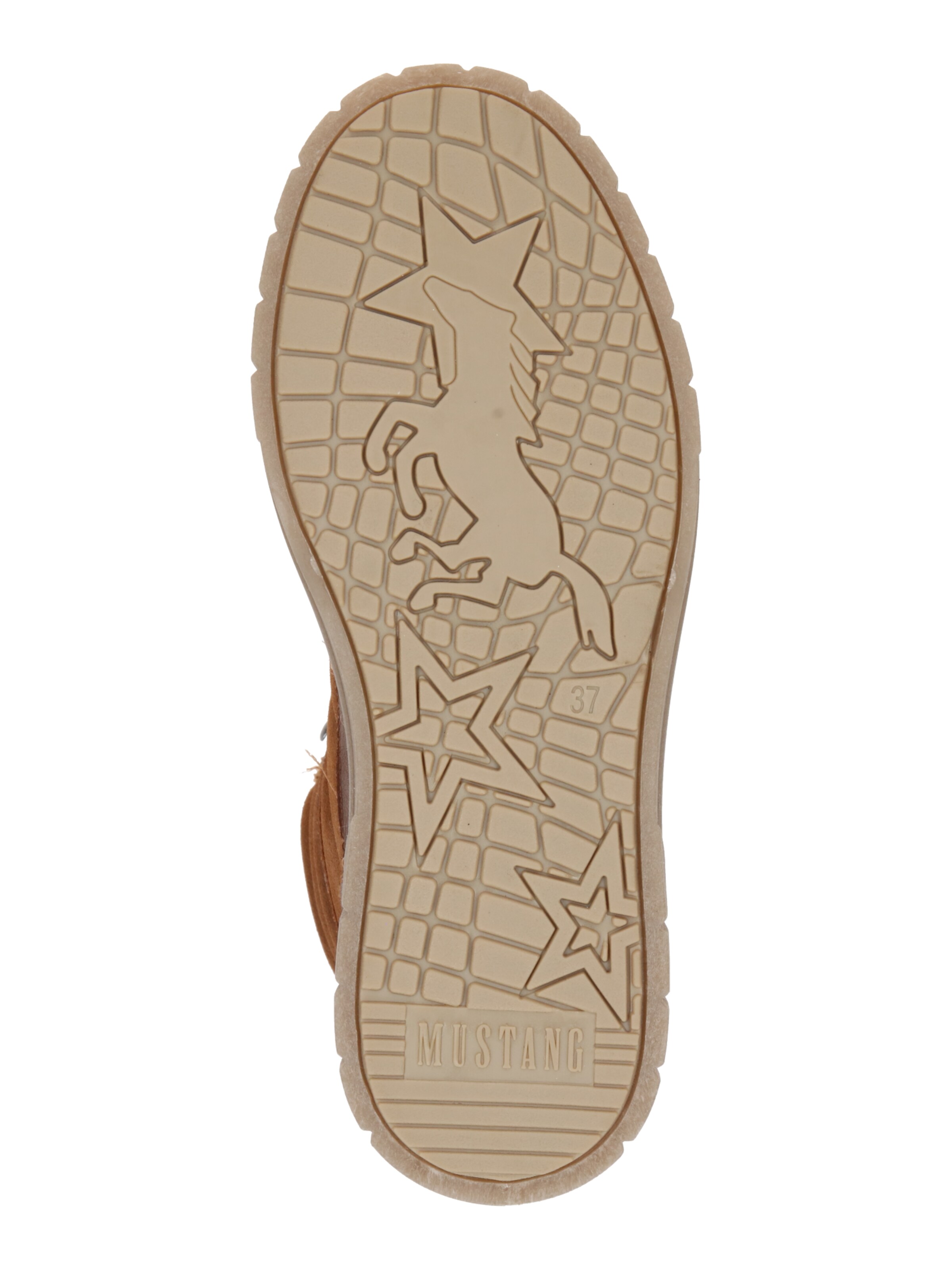 Bottines à lacets MUSTANG en marron