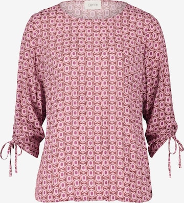 Cartoon Blouse in Roze: voorkant