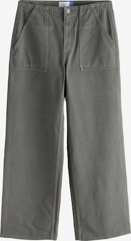 žalia Next Plačios klešnės Džinsai: priekis