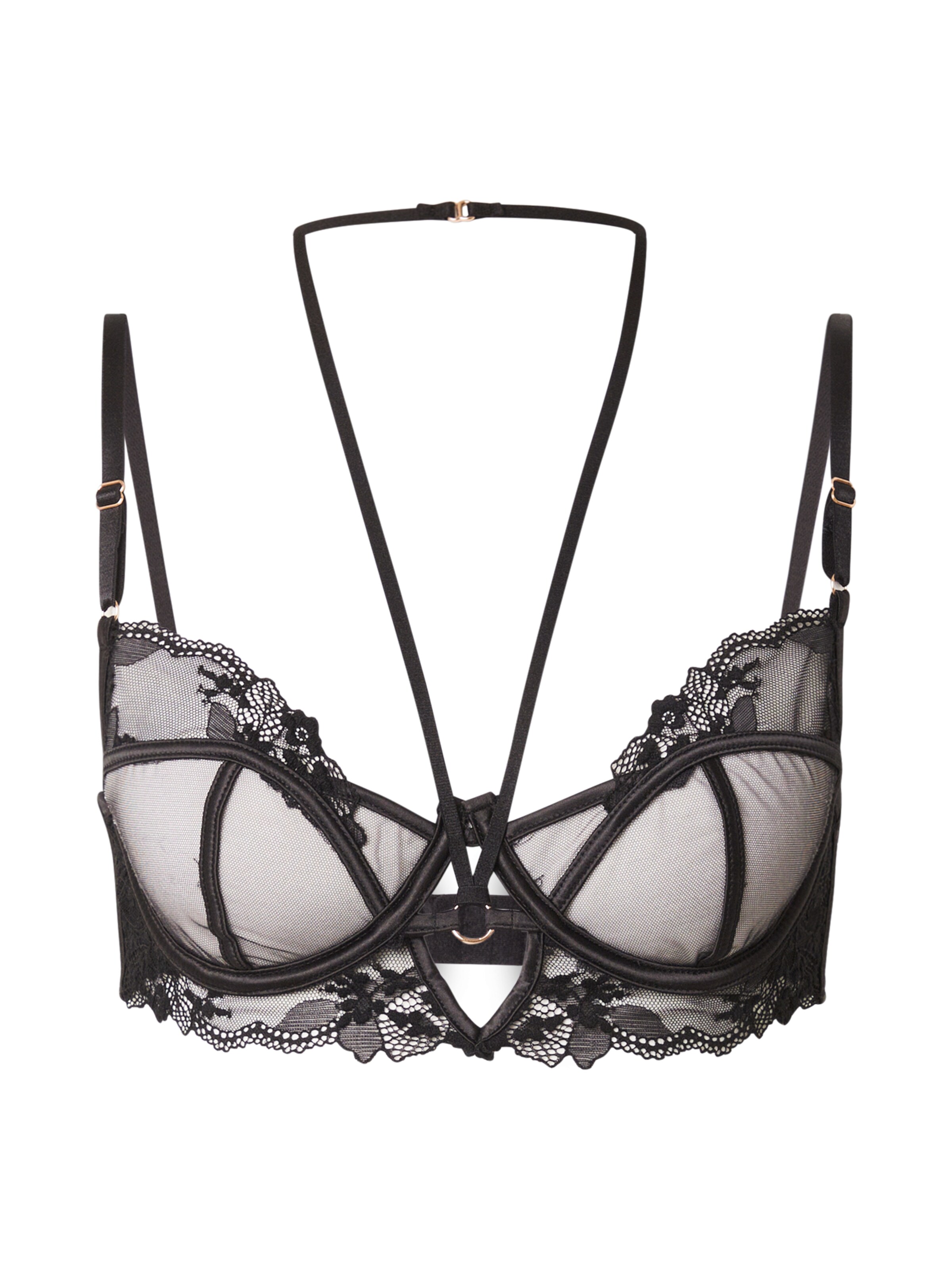 HunkemöllerGrudnjak 'Amari' - crna boja: prednji dio