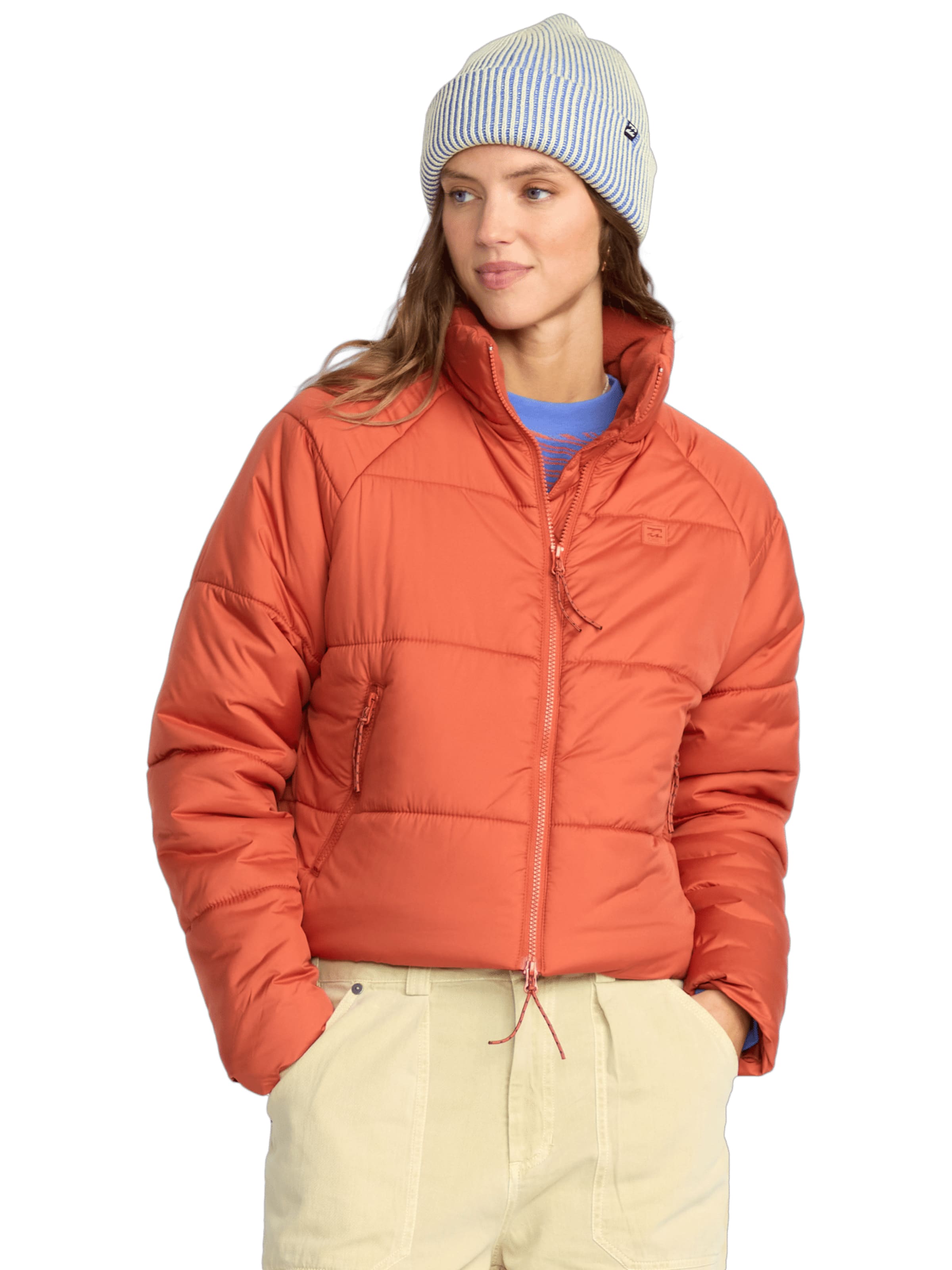 BILLABONG Winter Jacket 'High Line' in Red: front