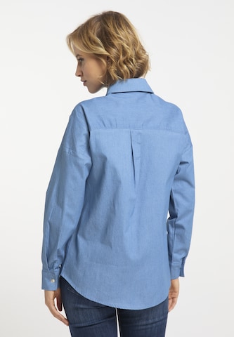 usha BLUE LABEL Bluse in Blau