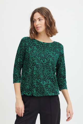 Fransa Shirt in Groen: voorkant