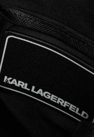 melns Karl Lagerfeld Pleca soma 'K/Monogram'