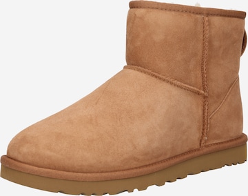 Bottes de neige 'Classic' UGG en marron : devant