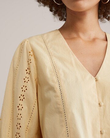 WE Fashion Bluzka w kolorze żółty