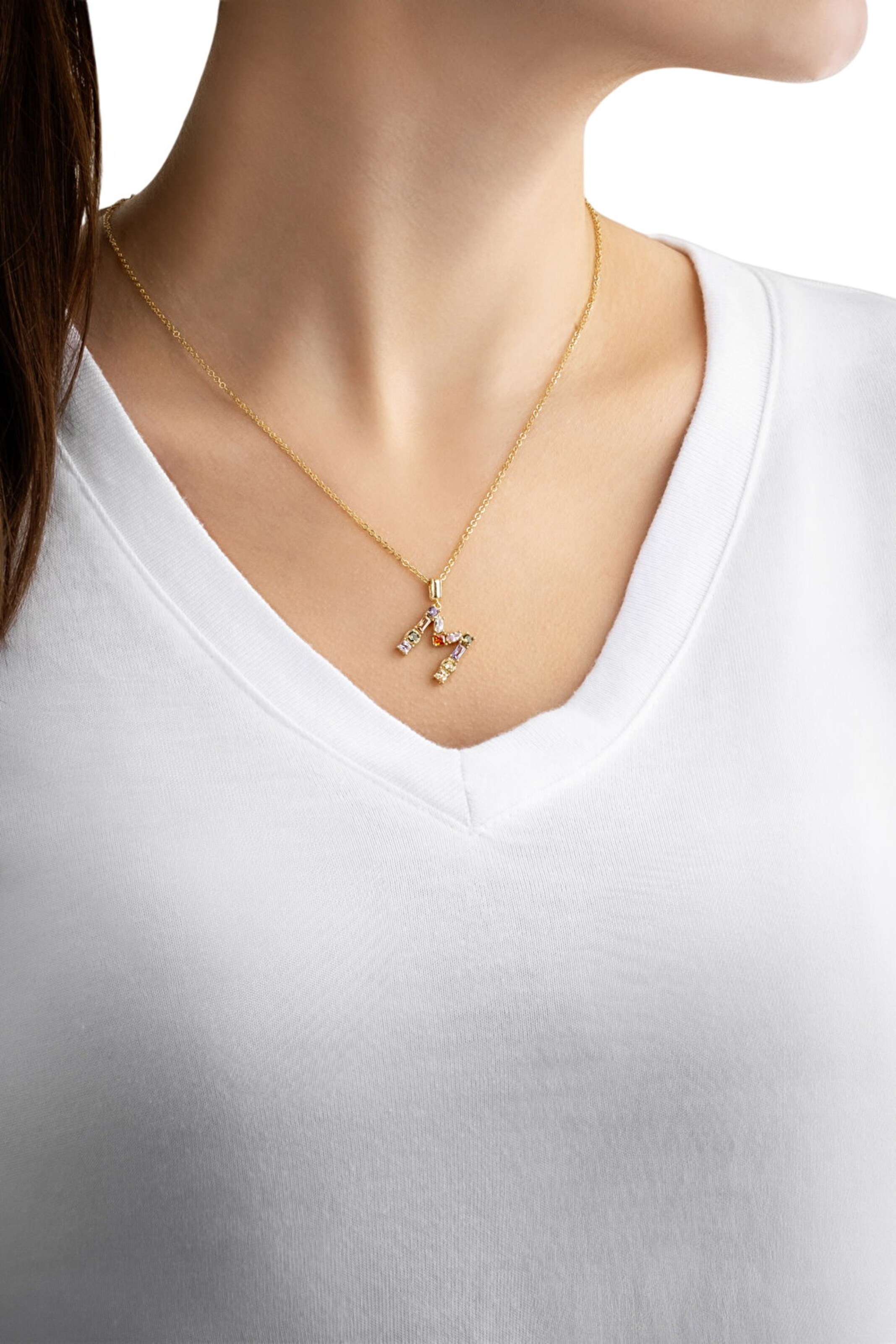 So Chic Necklace in Gold: front