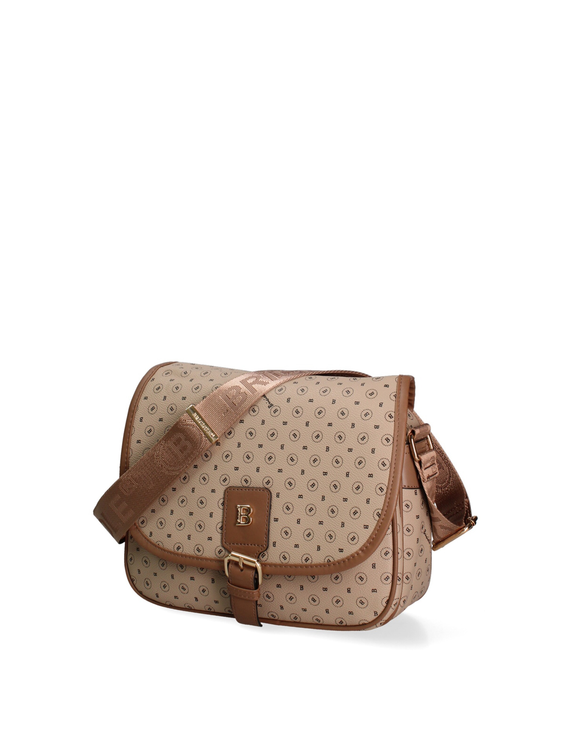 Briciole Schoudertas in Beige: voorkant