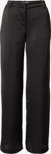 WEEKDAY Παντελόνι με τσάκιση 'Riley' σε μαύρο, Άποψη προϊόντος