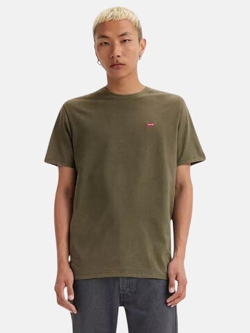 LEVI'S ® Shirt 'SS ORIGINAL HM TEE' in Green: front