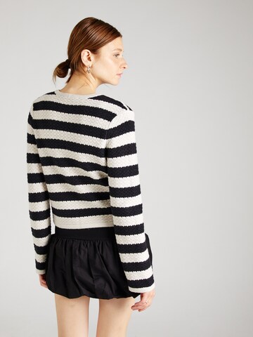 Abercrombie & Fitch Cardigan 'NOVELTY' i hvid