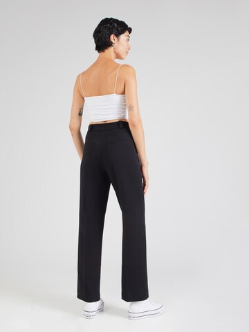 Wide leg Pantaloni con piega frontale di & Other Stories in nero