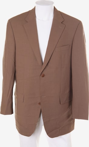 RENÉ LEZARD Suit Jacket in XL in Brown: front