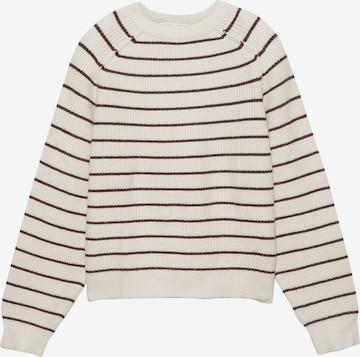 Pull-over Pull&Bear en beige : devant