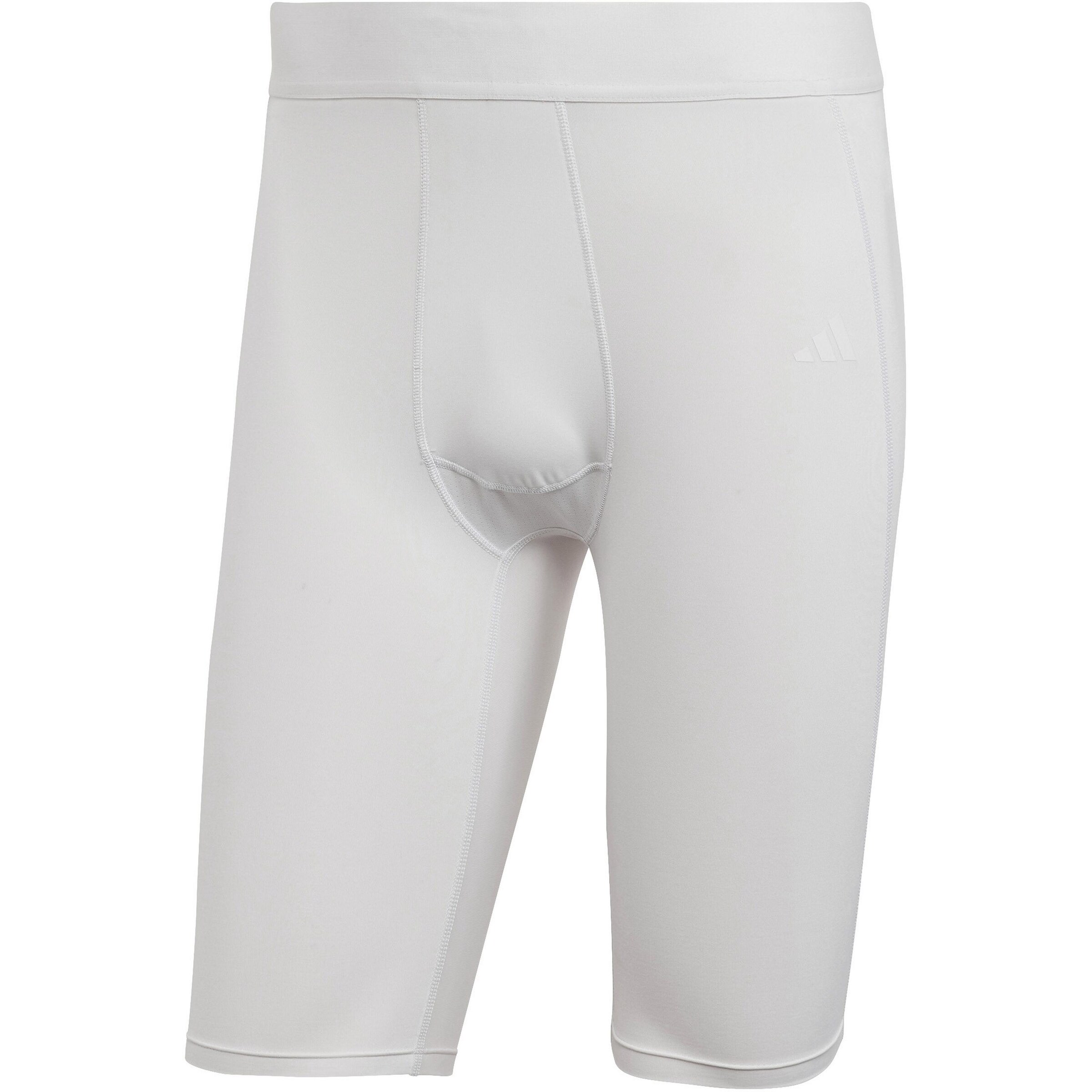 ADIDAS PERFORMANCE Skinny Sporthose in Weiß: Vorderseite