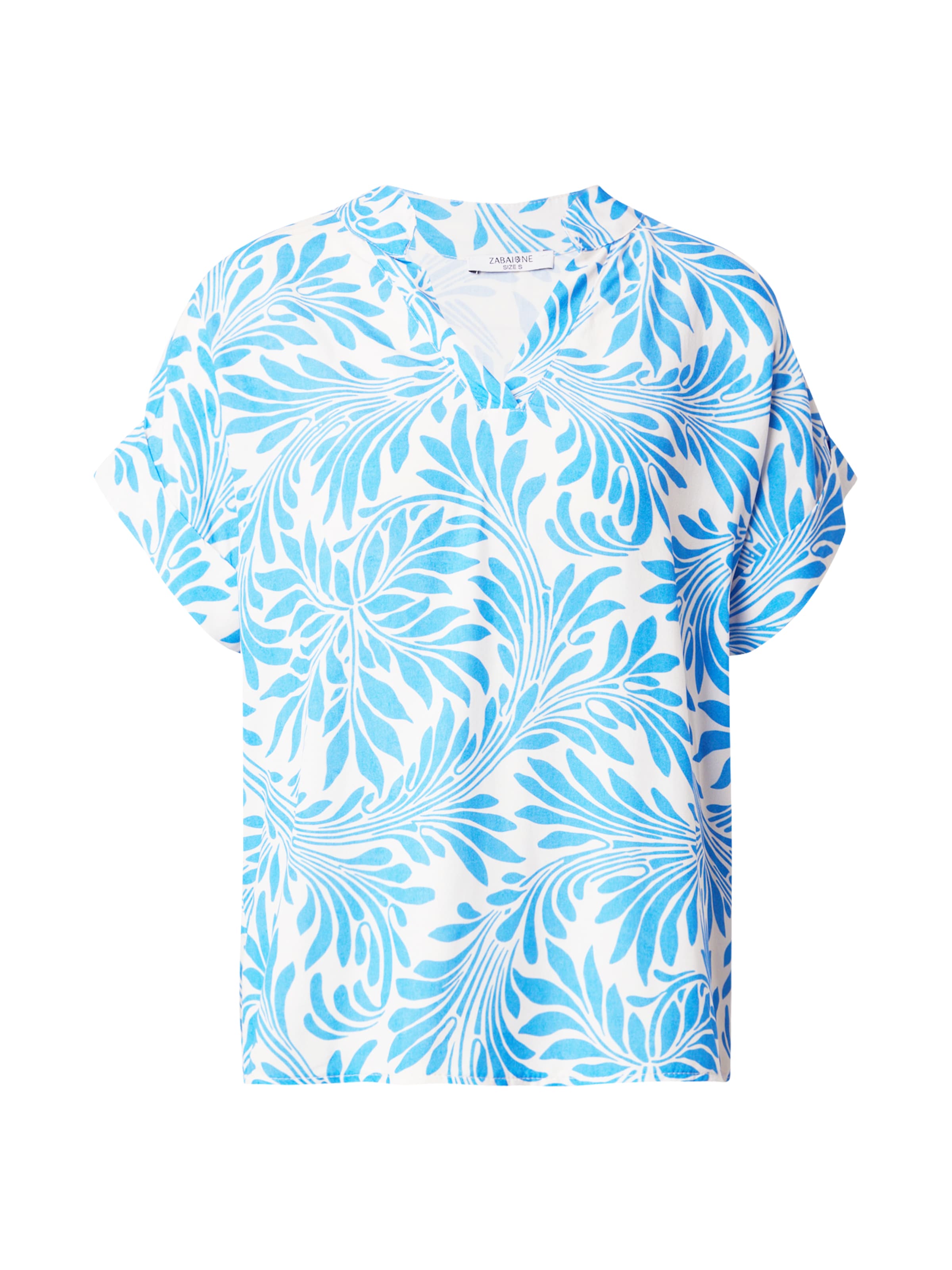 Chemisier &#x27;Pi44aa&#x27; ZABAIONE en bleu : devant