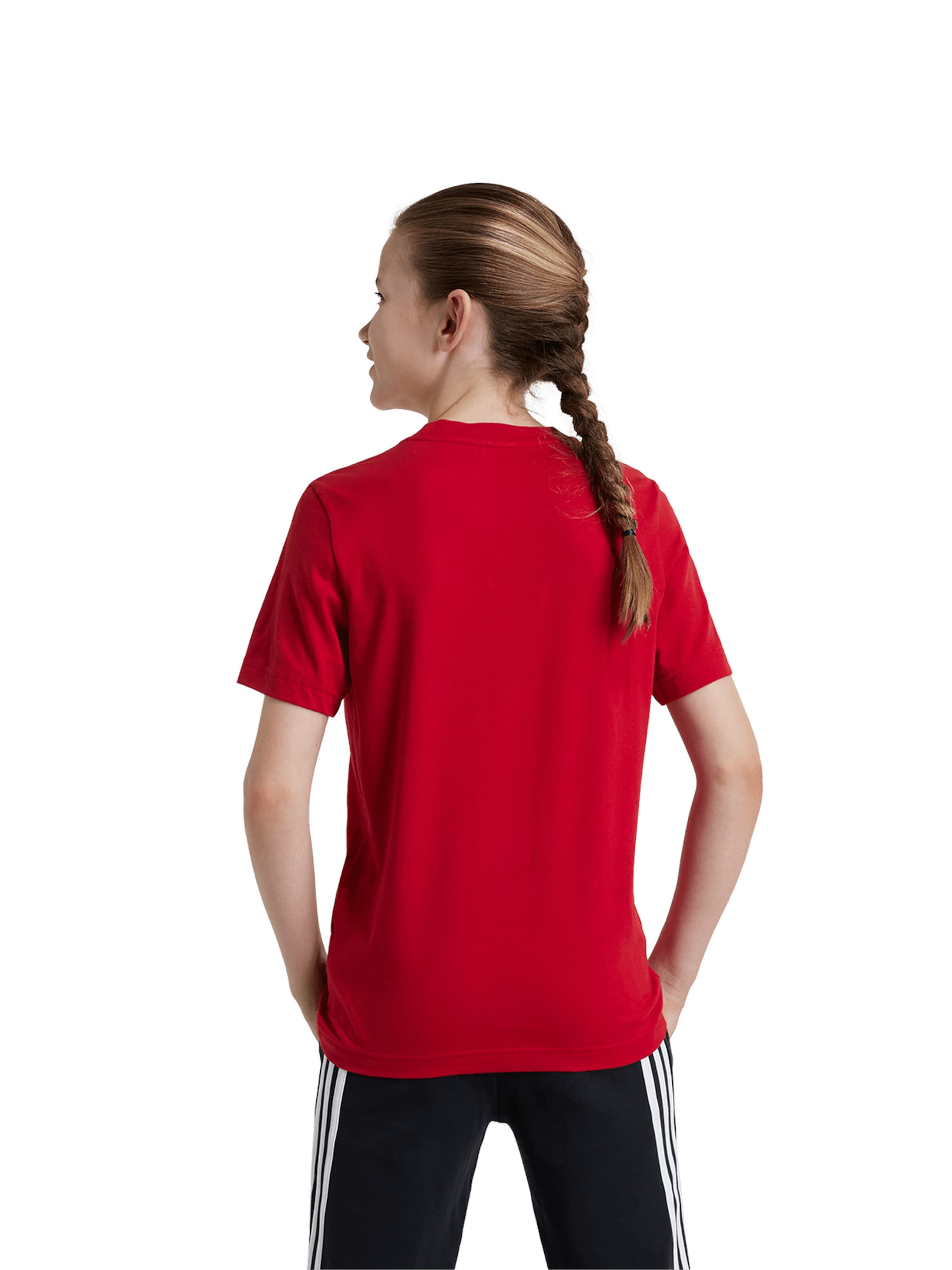 ADIDAS PERFORMANCE Λειτουργικό μπλουζάκι 'DNA FC Bayern München' σε κόκκινο