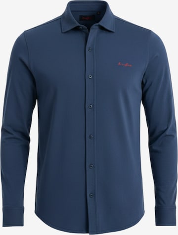 Ombre Regular fit Zakelijk overhemd 'OM-SHCS-0138' in Blauw: voorkant