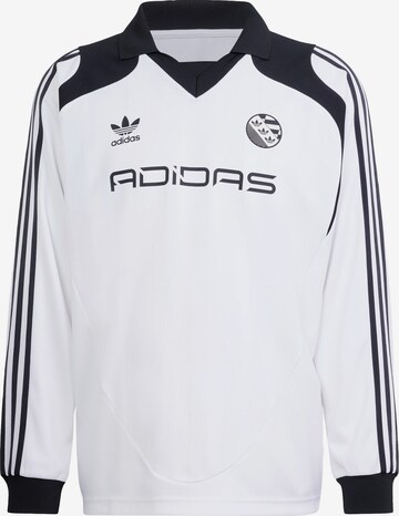 T-Shirt ADIDAS ORIGINALS en blanc : devant