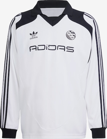 ADIDAS ORIGINALS Shirt in White: front