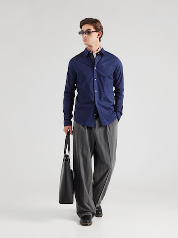 Tommy Jeans - Ajuste estrecho Camisa en azul