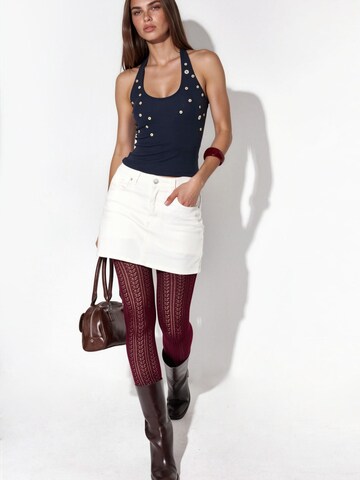 Top in maglia di Busem in blu