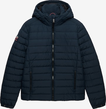 Superdry & Co Kurtka przejściowa w kolorze niebieski: przód