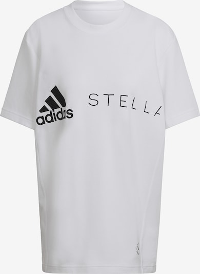 ADIDAS BY STELLA MCCARTNEY Tehnička sportska majica u crna / bijela, Pregled proizvoda