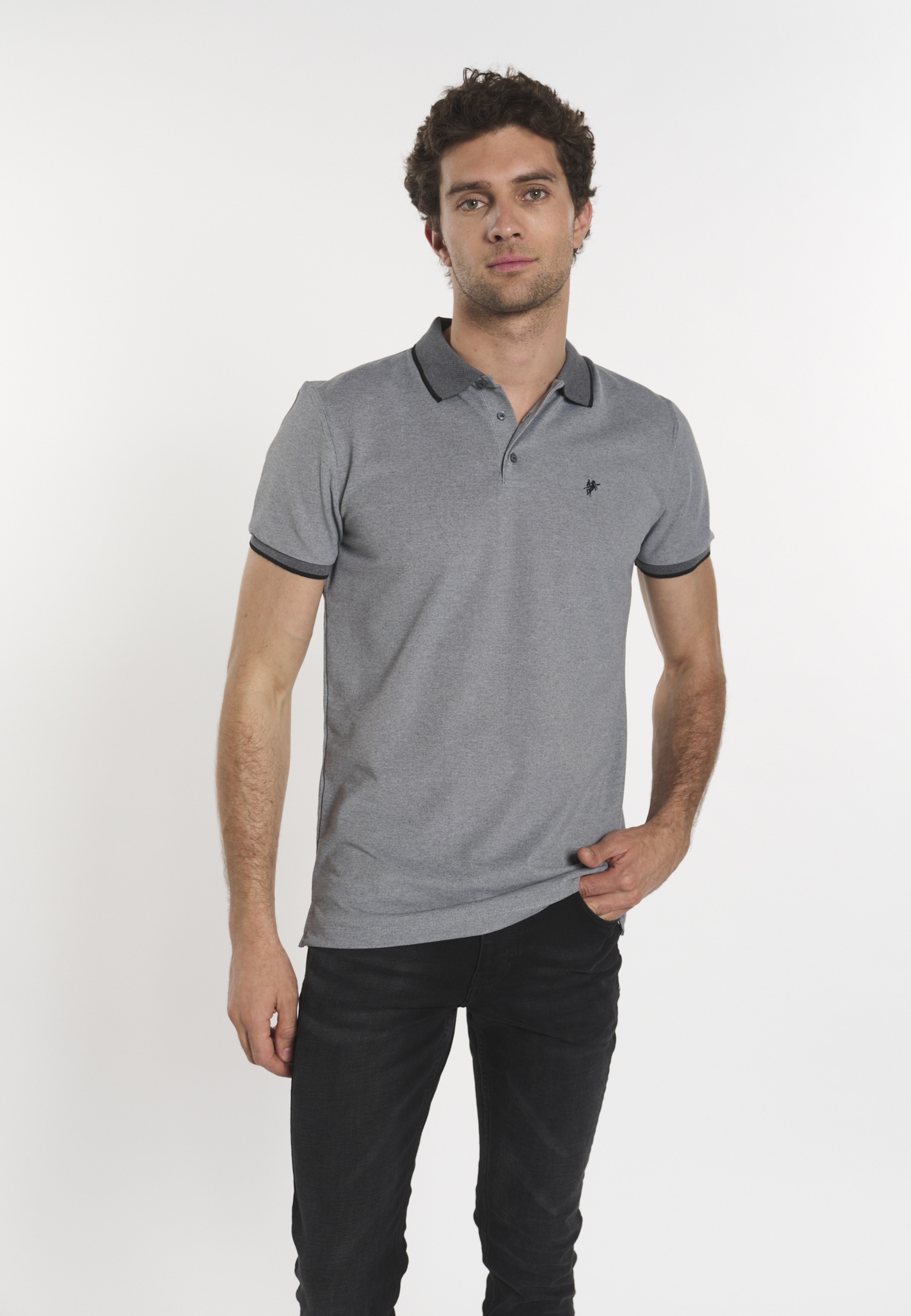Denim culture polo deals