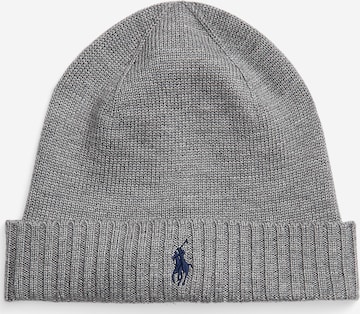 Polo Ralph Lauren Muts in Grijs: voorkant