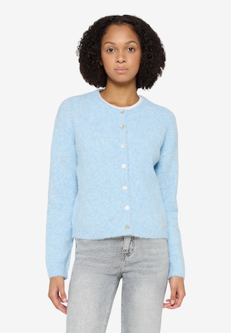 mėlyna Cartoon Kardiganas: priekis