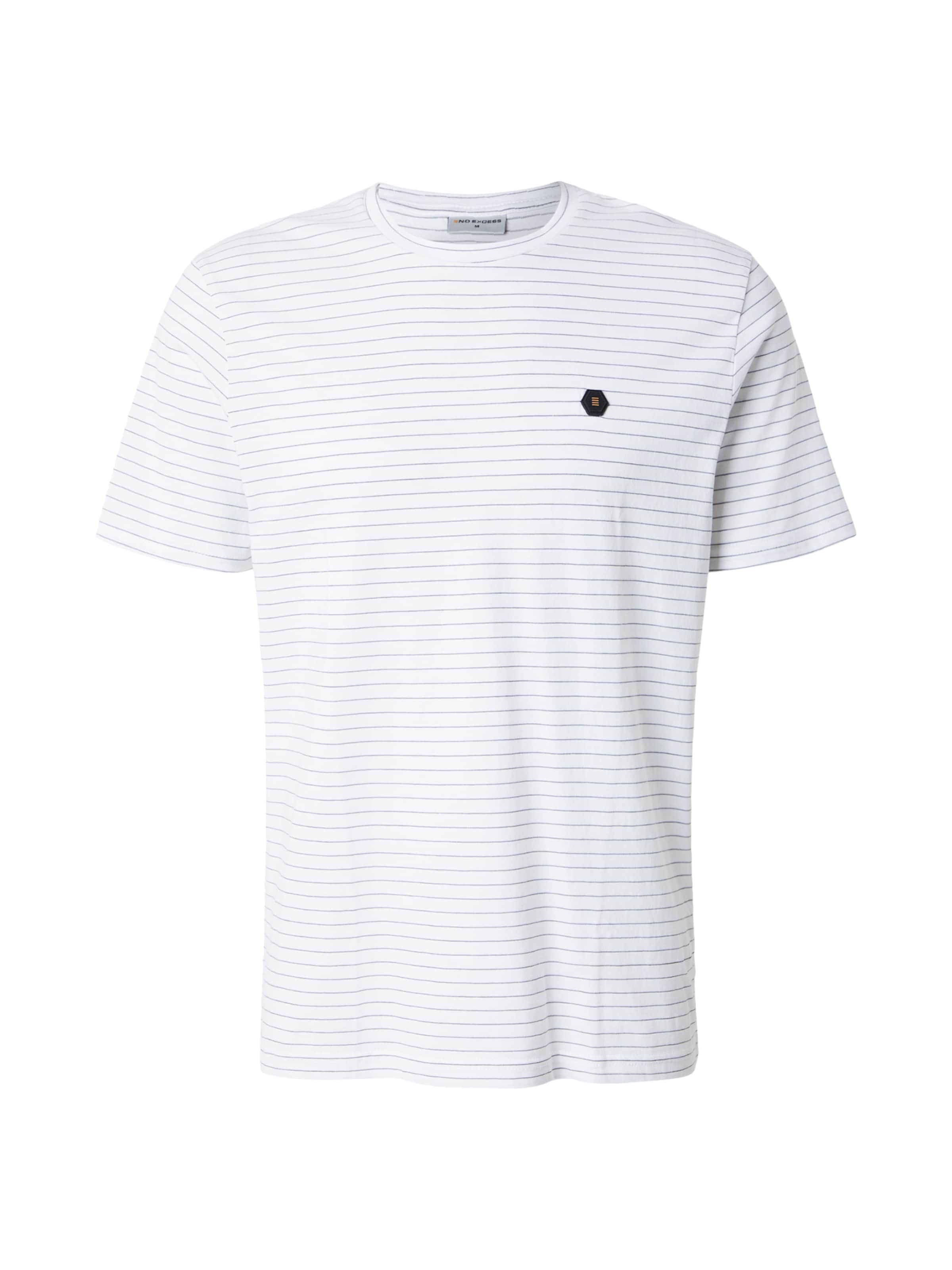 No Excess Shirt in White: front