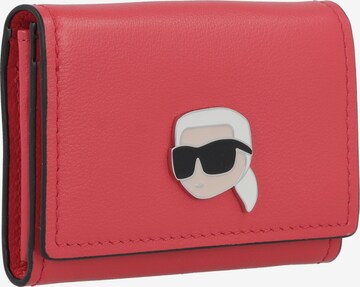 Portamonete 'Ikonik 2.0' di Karl Lagerfeld in rosso