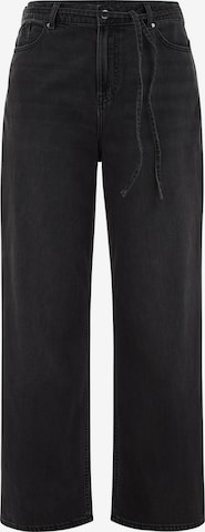 WE Fashion Loosefit Farkut värissä musta: etupuoli