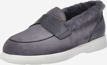 BALDININI Mocassins in Grijs: voorkant