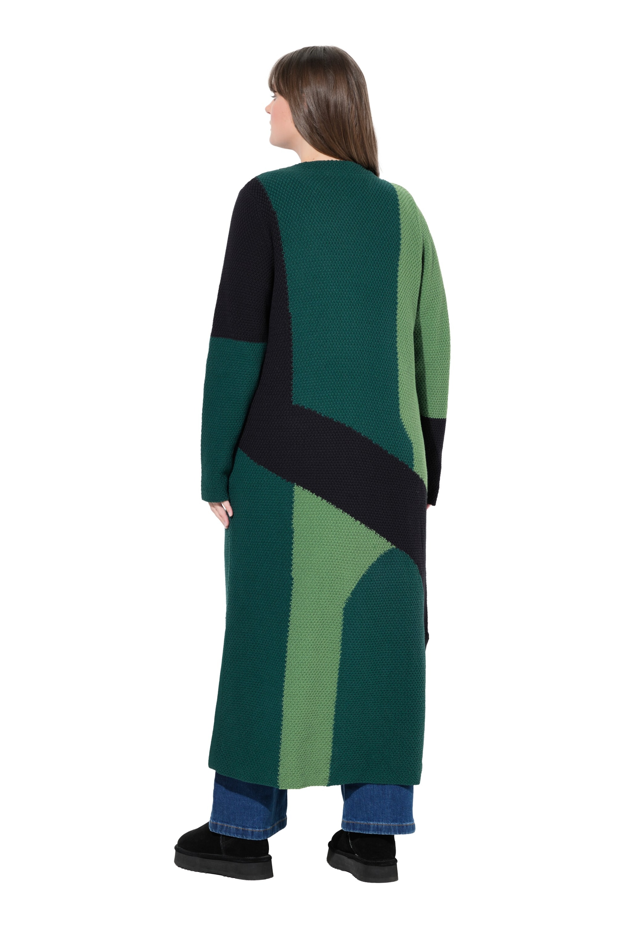 Ulla Popken Gebreid vest in Gemengde kleuren