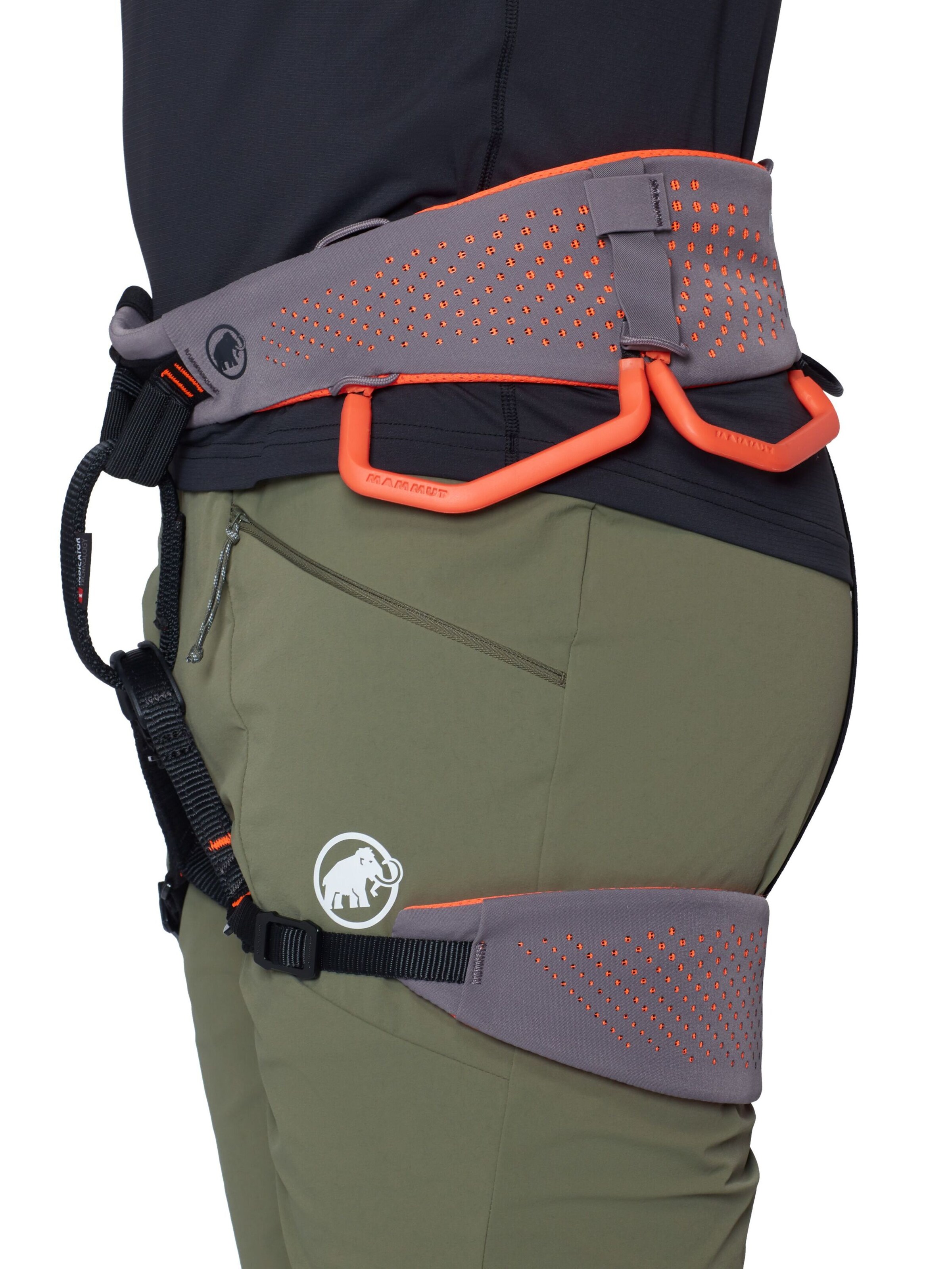 MAMMUT Loose fit Outdoor Pants 'AENERGY' in Green