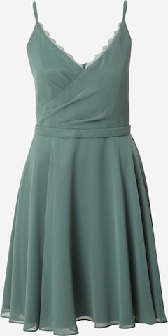 VM Vera Mont Cocktail Dress in Green: front