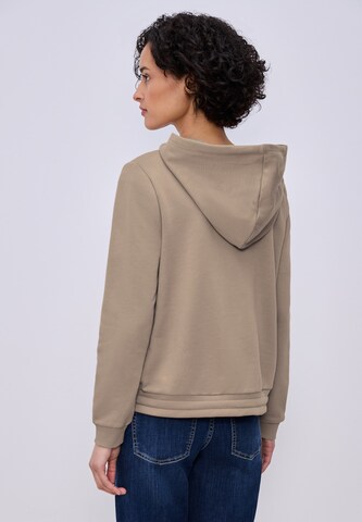 STREET ONE Sweatshirt in Brown