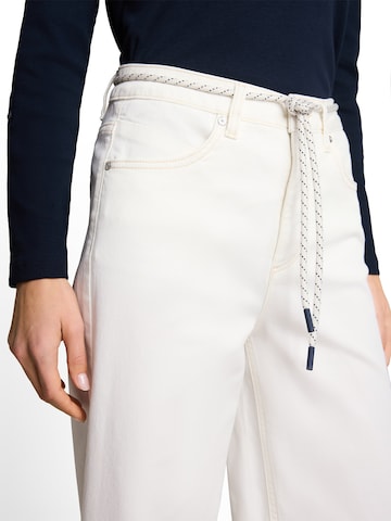 TOM TAILOR Wide leg Jeans 'Nelma' in White