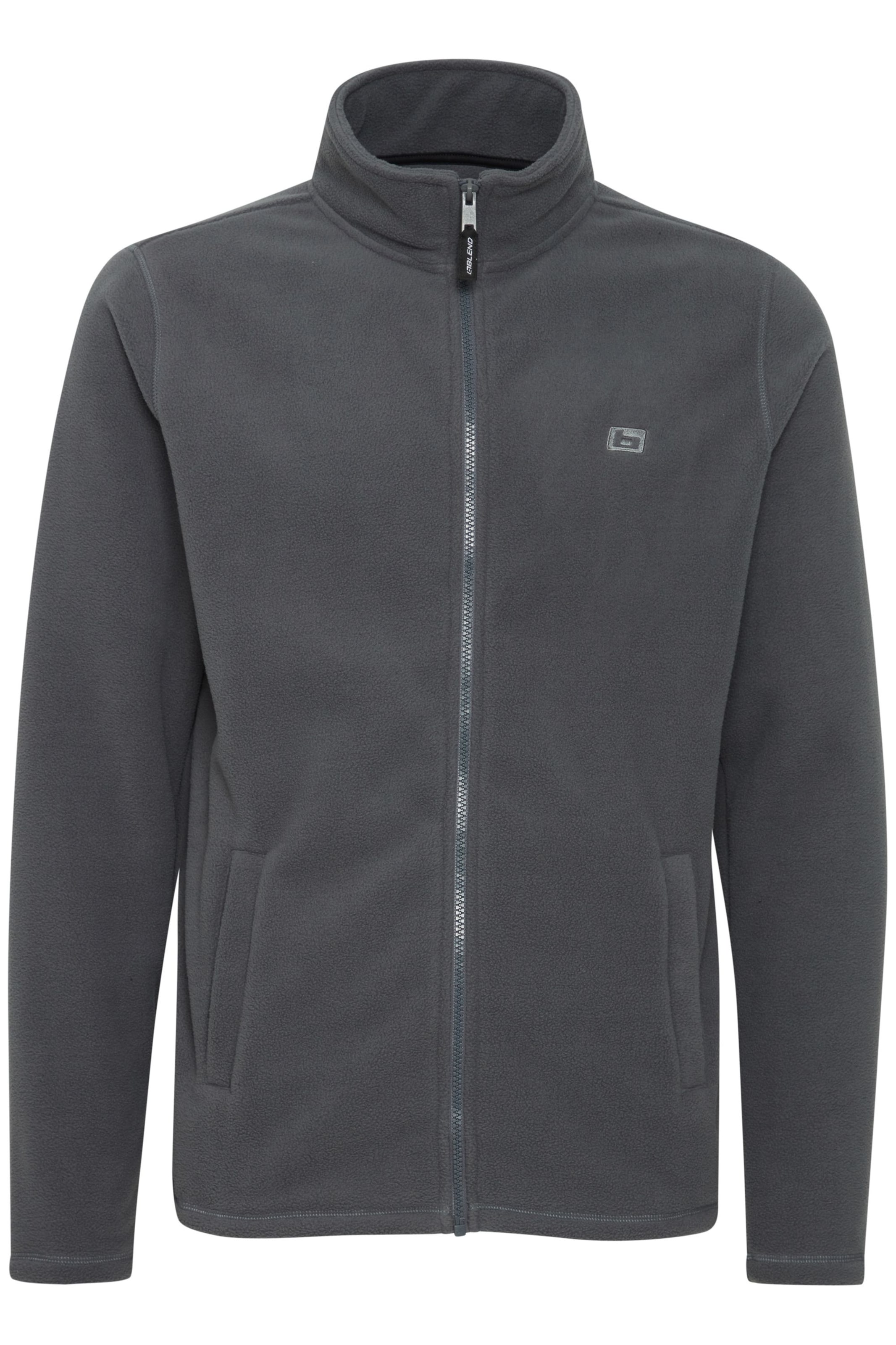 Giacca di pile di BLEND in grigio: frontale