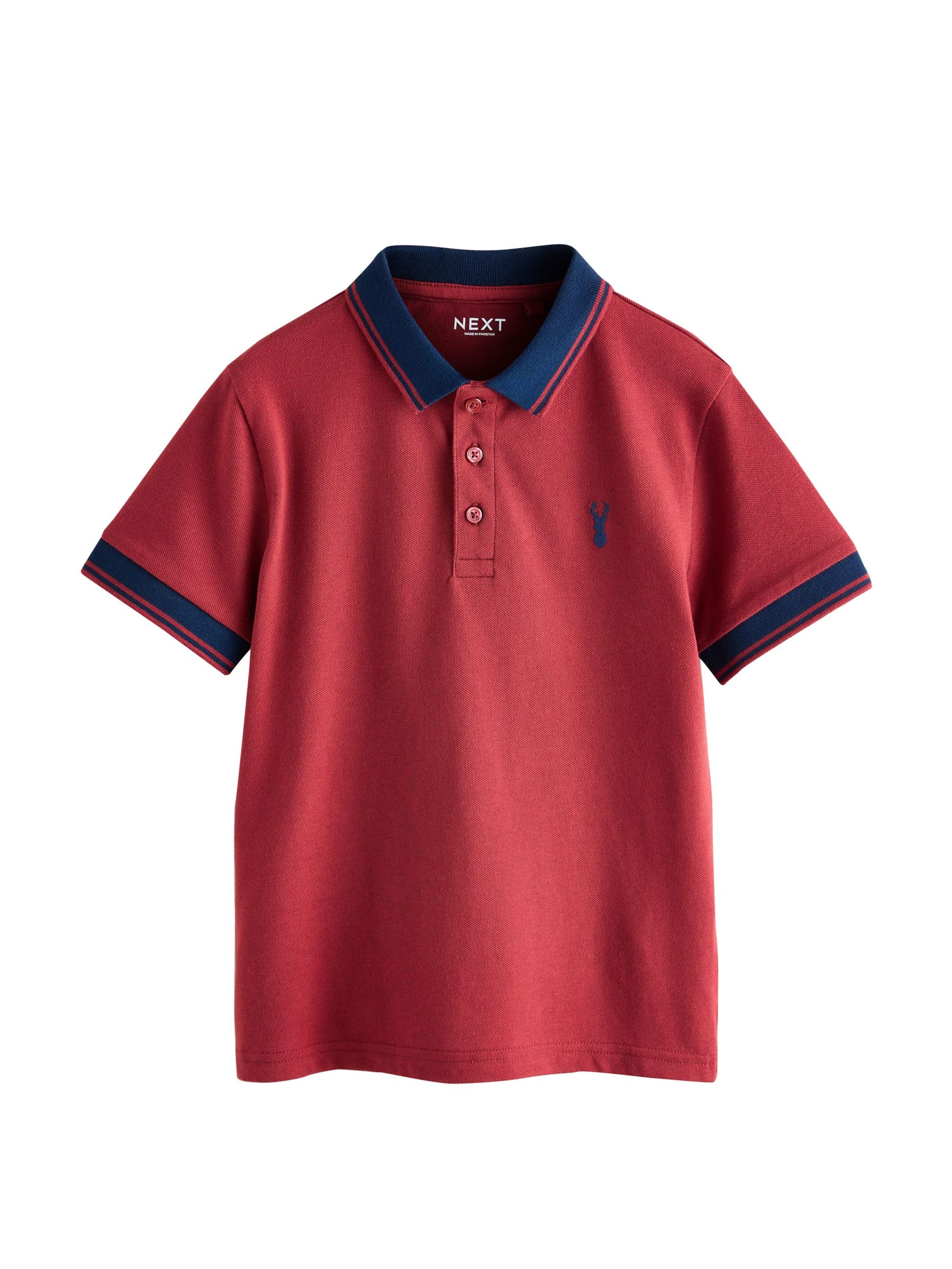 T-Shirt Next en rouge : devant