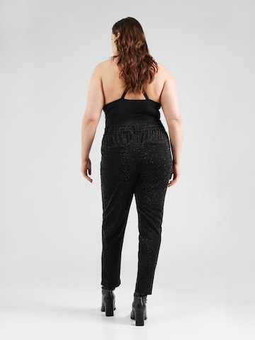 Regular Pantaloni 'CARPoptrash-Alya' de la ONLY Carmakoma pe negru