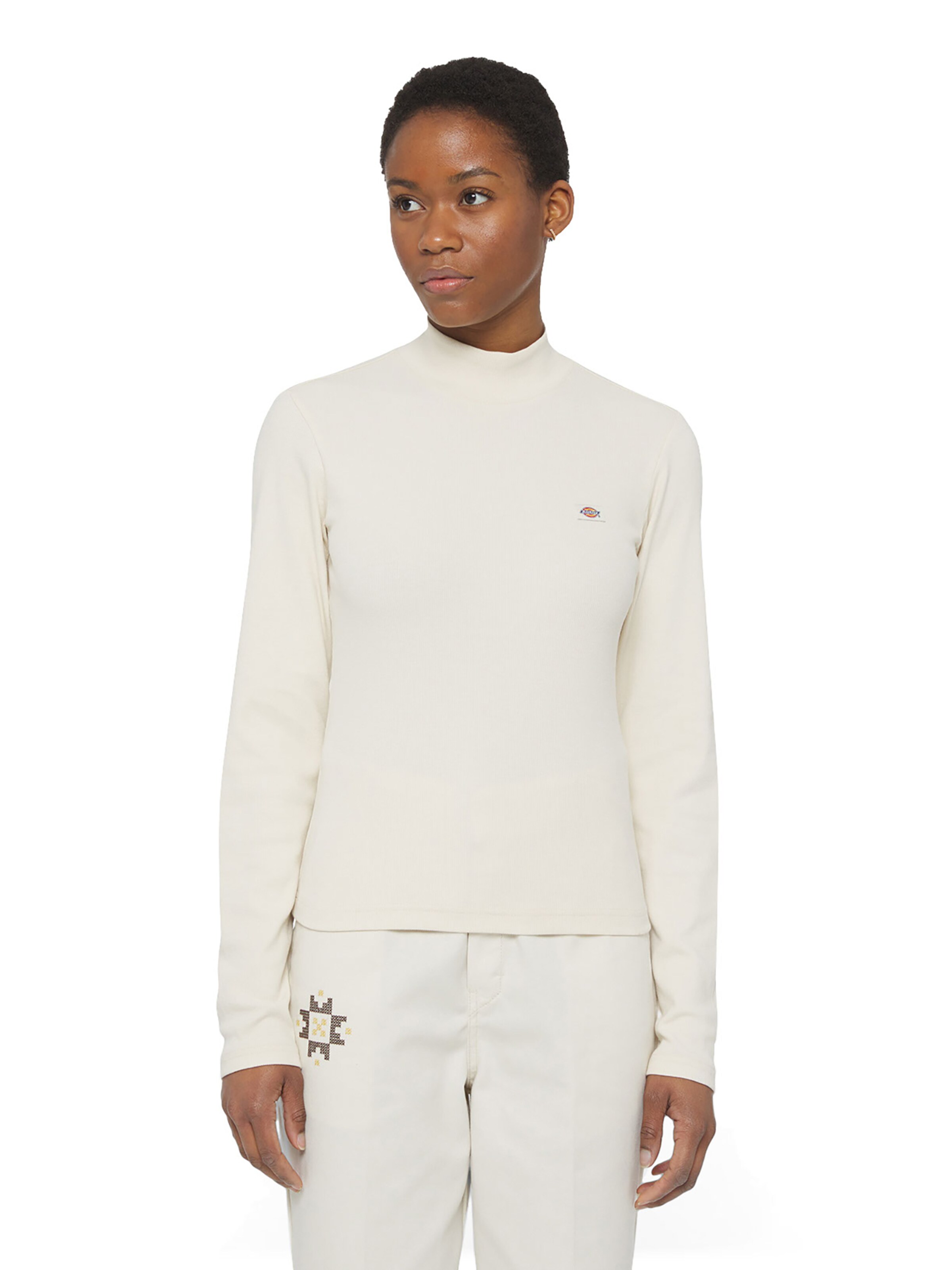 DICKIES Koszulka w kolorze beżowy: przód